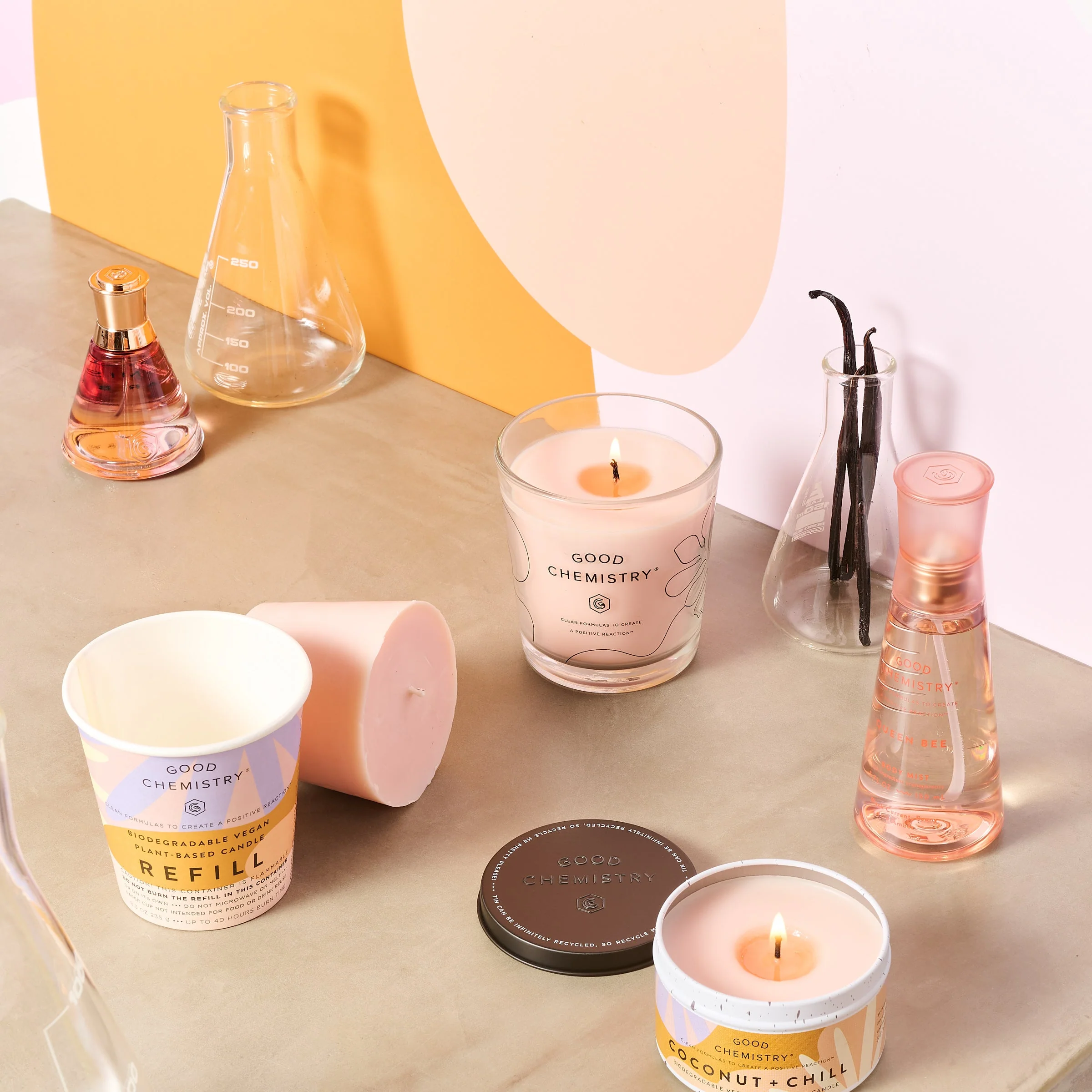 Coconut + Chill Recyclable Tin Candle - Image 6