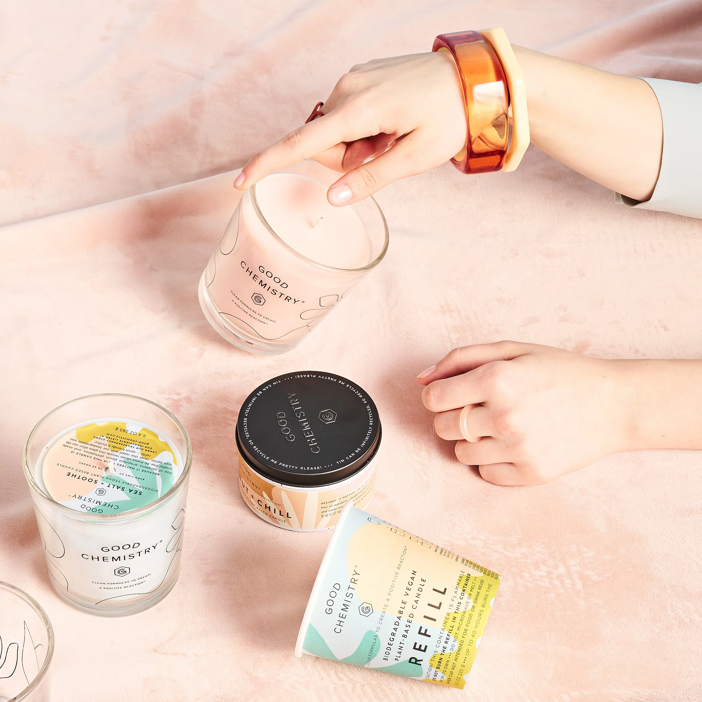 Coconut + Chill Recyclable Tin Candle - Image 7