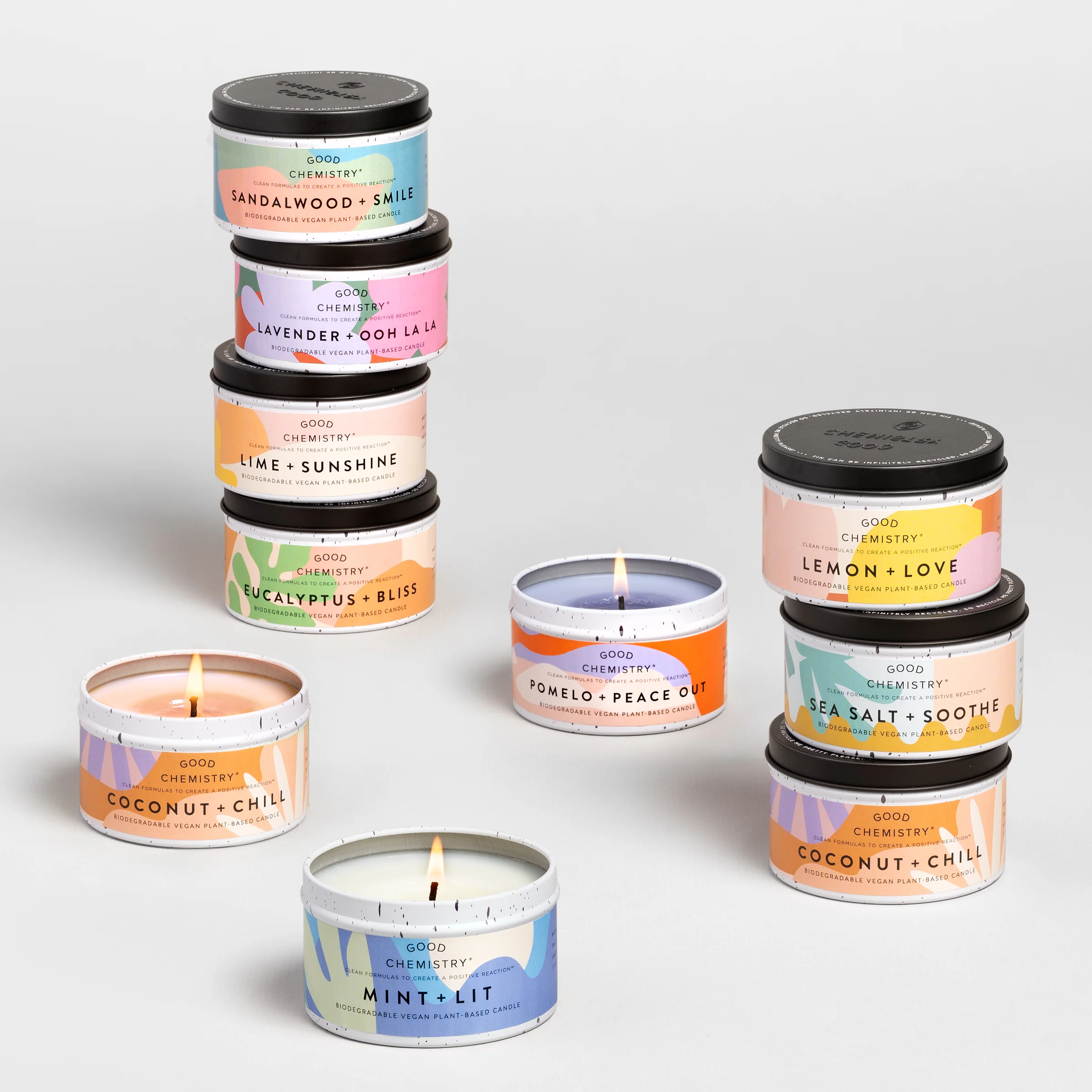 Coconut + Chill Recyclable Tin Candle - Image 9